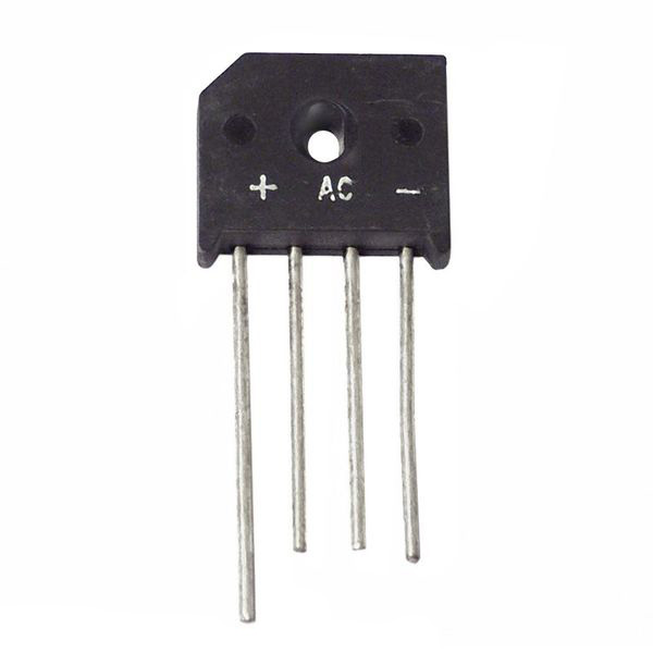 Bridge Rectifier 400V 4A, In-Line Type - Click Image to Close